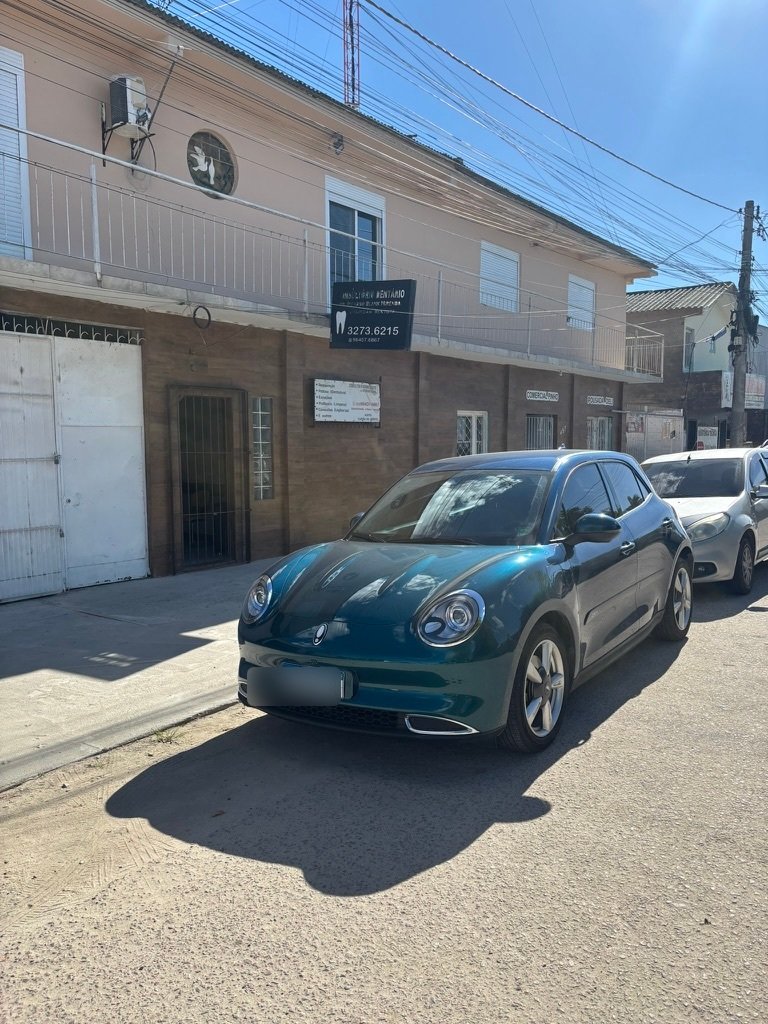 Fachada do consultório vista a partir da rua